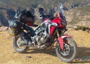 motorcycle crf swartberg pass